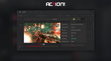 picture shows how to record video from game with Action! game recorder and then export it to YouTube channel. Game recording software allows you to create professional gameplays and fast upload it to YouTube