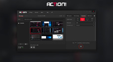 image shows how to create fast screenshots with Action! game recording and capturing software